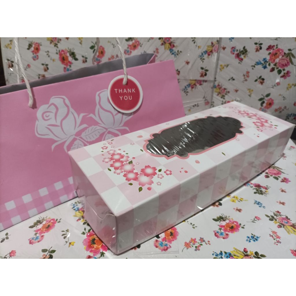 

Bundling box sakura + paperbag pink @5pcs