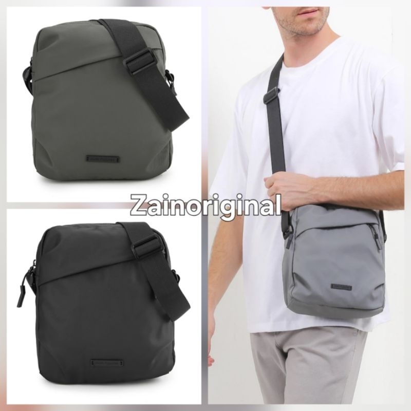 ORIGINAL HUSH PUPPIES VEDA SLING BAG TAS SLEMPANG PRIA WATERPROOF