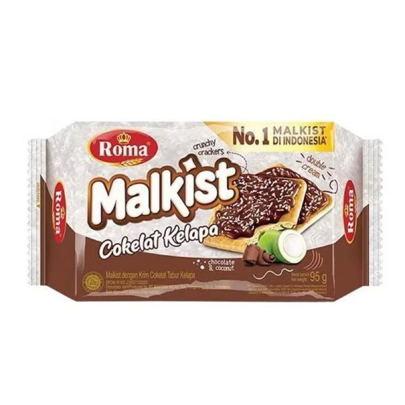 

malkist coklat kelapa
