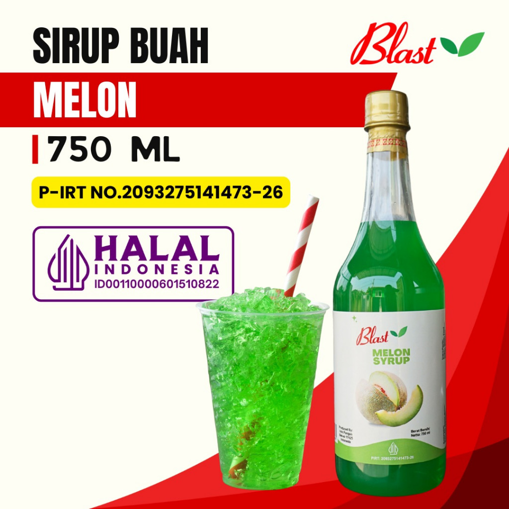 

Blast Sirup Buah Melon 750 ML