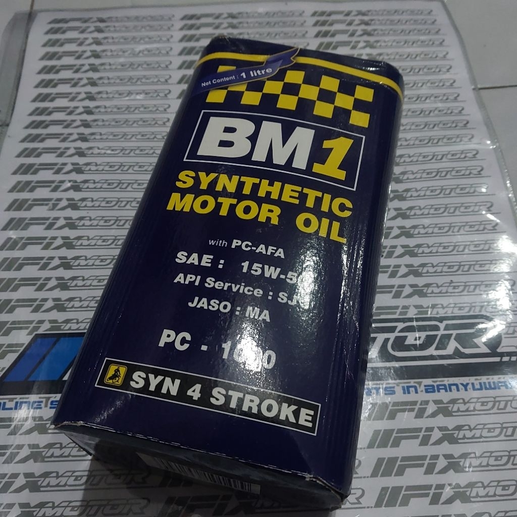 OLI BM1 1L SEPEDA MOTOR BEBEK DAN SPORT 15W-50