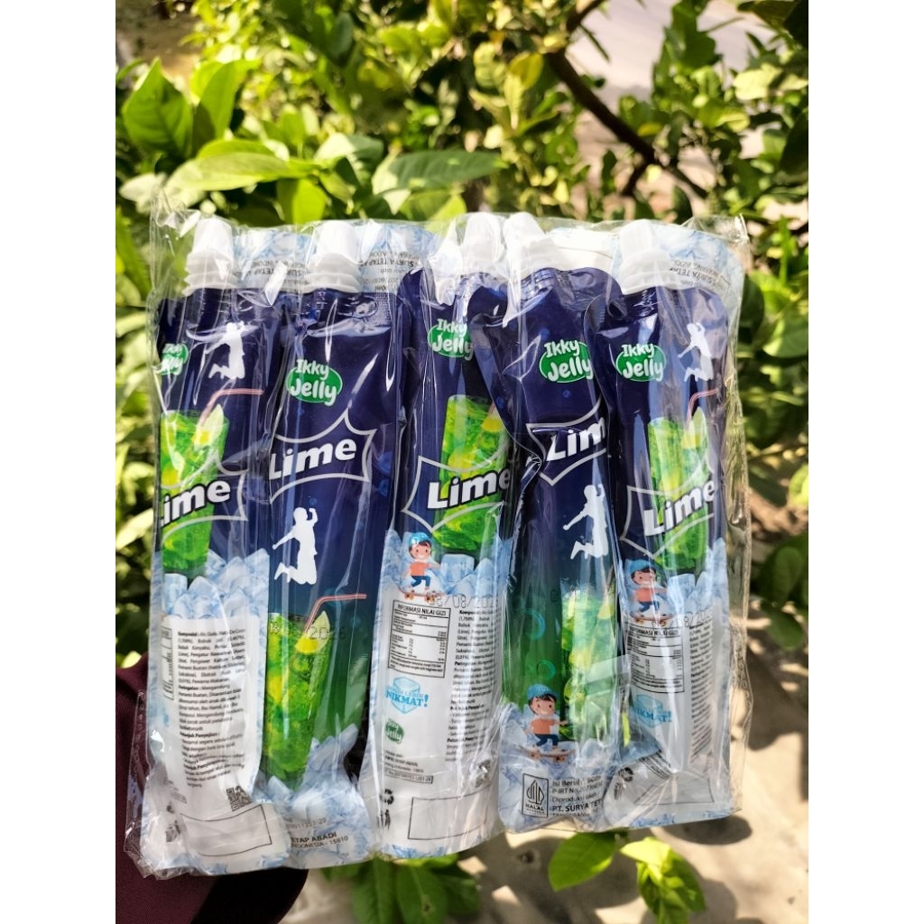 

ikky jelly lime rasa lemon