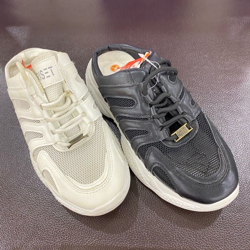 Triset sepatu selop bustong wanita original