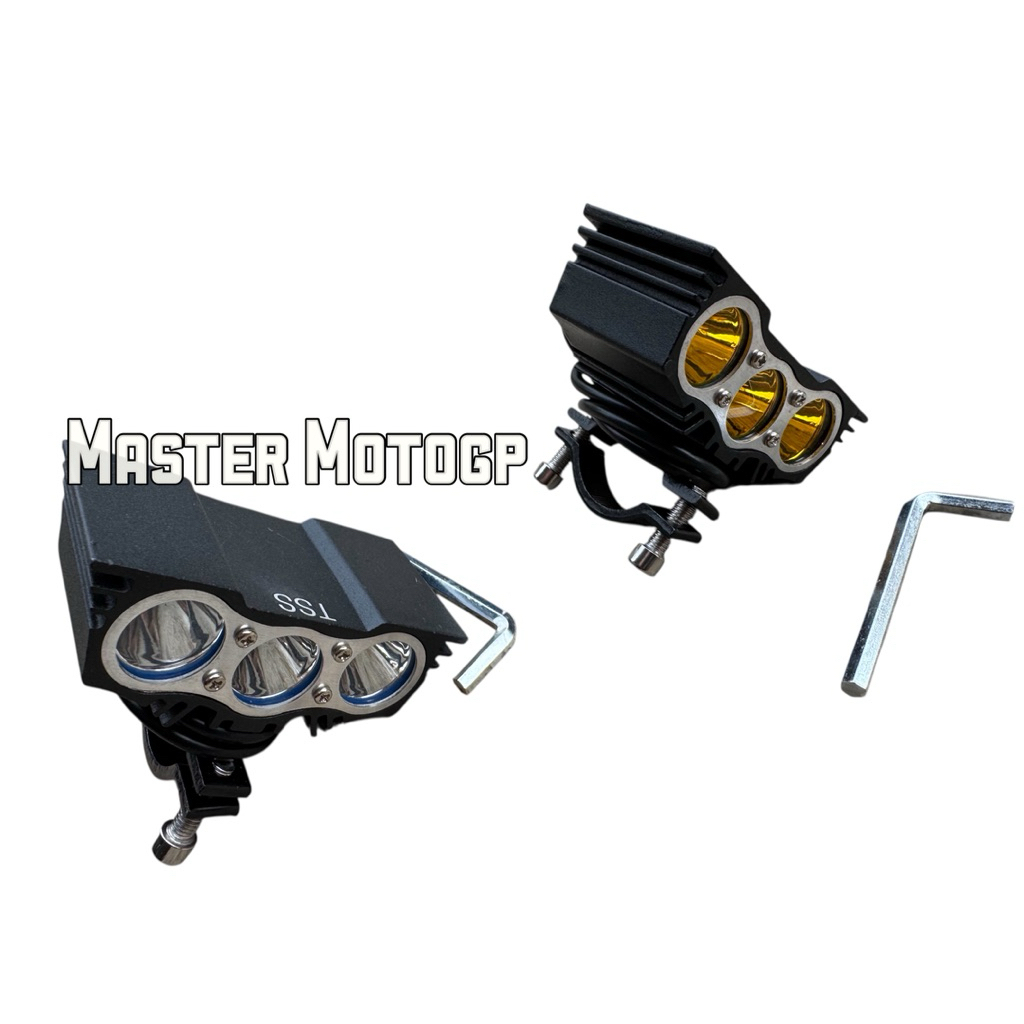 KLSUS lampu sorot 3 mata Owl 3mode Lampu tembak Owl 3 Mata lampu tembak Owl 3 mata lampu depan motor