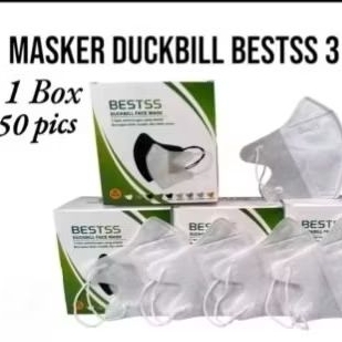 MASKER DUCKBILL BESTSS 3ply ISI 50 PCS MASKER DUCKBILL Y&B CARE 3ply ISI 50 PCS MASKER DUCKBILL OR 3