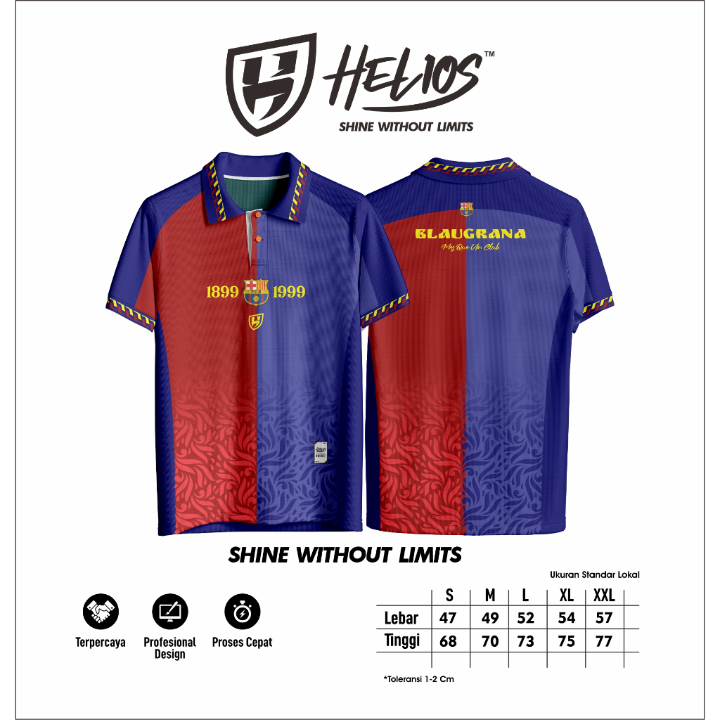 JERSEY RETRO FC BARCELONA LA BLAUGRANA