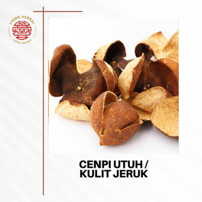 

TERMURAH PREMIUM CHEN PI / CENPI / ORANGE PEEL / KULIT JERUK ORI HERBAL TIONGKOK IMPORT 500 gram