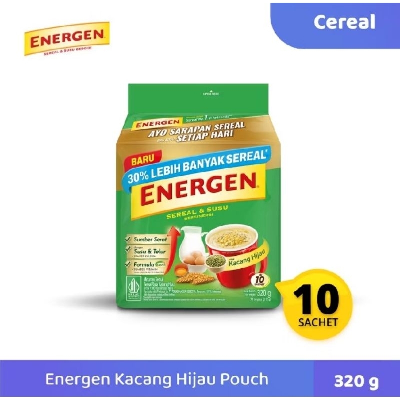 

Energen Kacang Hijau Pouch isi 10 sachet