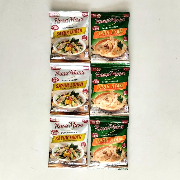 

RasaMasa Bumbu Instan Masakan Sayur Lodeh dan Opor Ayam Bumbu Nusantara Halal BPOM