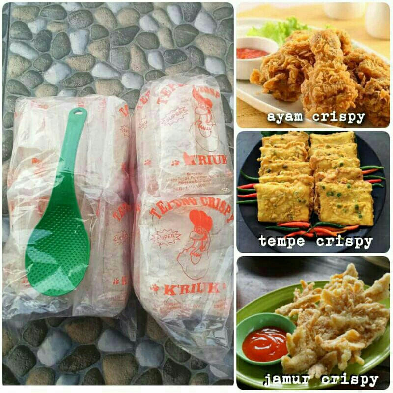

1pack isi 10pcs tepung bumbu serbaguna cap jempol kriuk