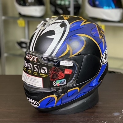 2nd Helm Arai RX7X Nakasuga 21 Size L Full Face Arai Second Preloved