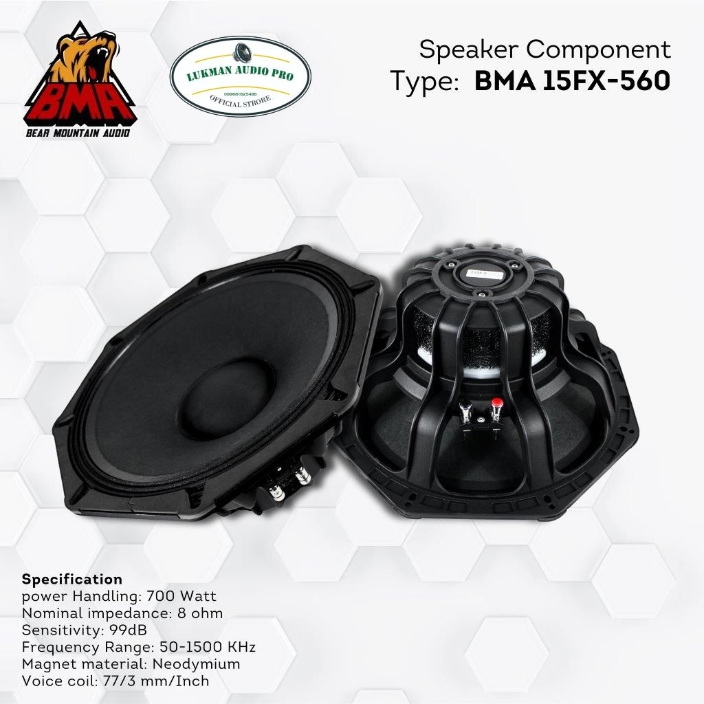 Speaker BMA 15FX-560 15 inch Original