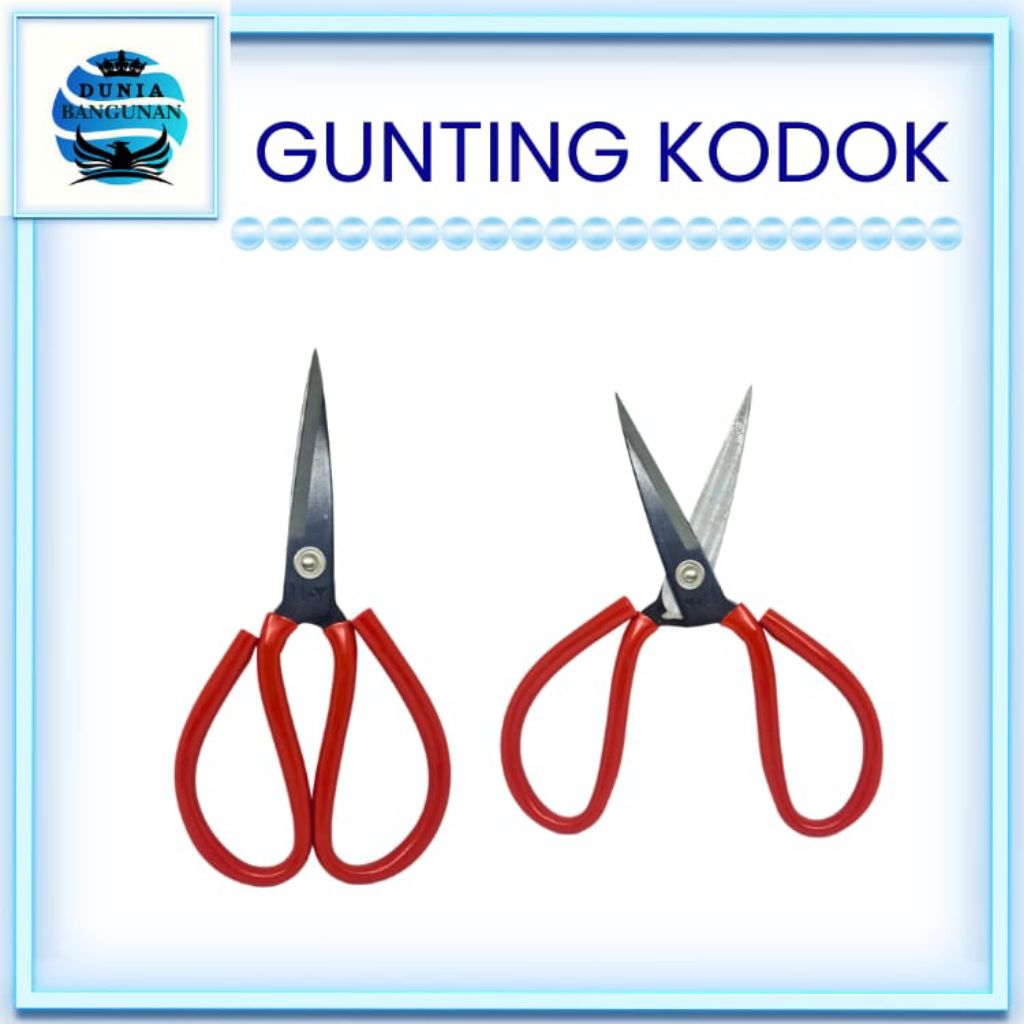 

Gunting Kain / Gunting Kodok / Gunting Karpet Tajam 8 Inch 20cm