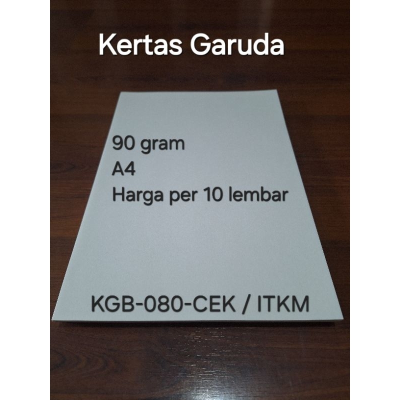

Kertas GARUDA - Kertas Watermark
