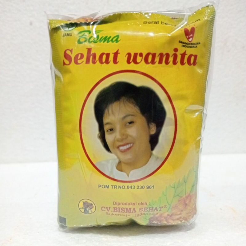 

Jamu Sehat Wanita - Bisma Sehat kemasan pack isi 10 sachet