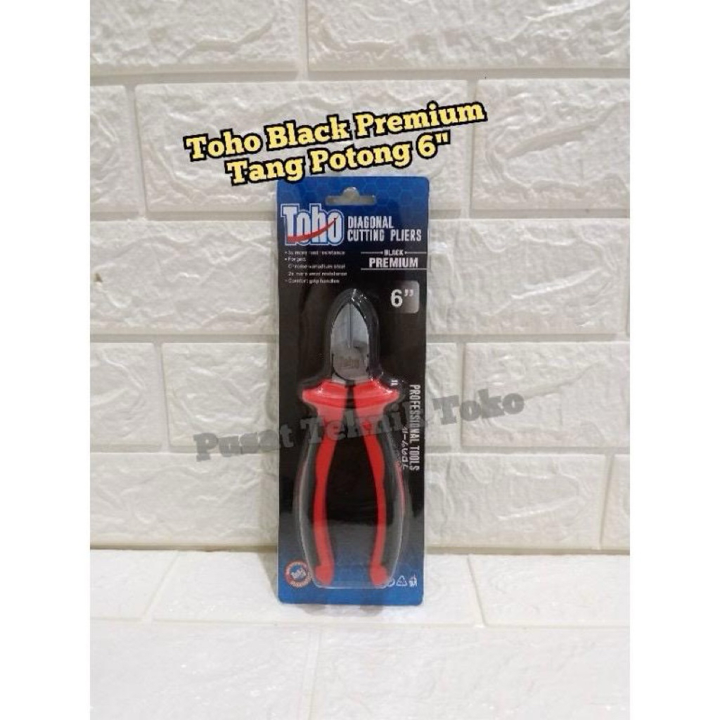 TANG POTONG TOHO 6" / TANG POTONG TOHO BLACK PREMIUM