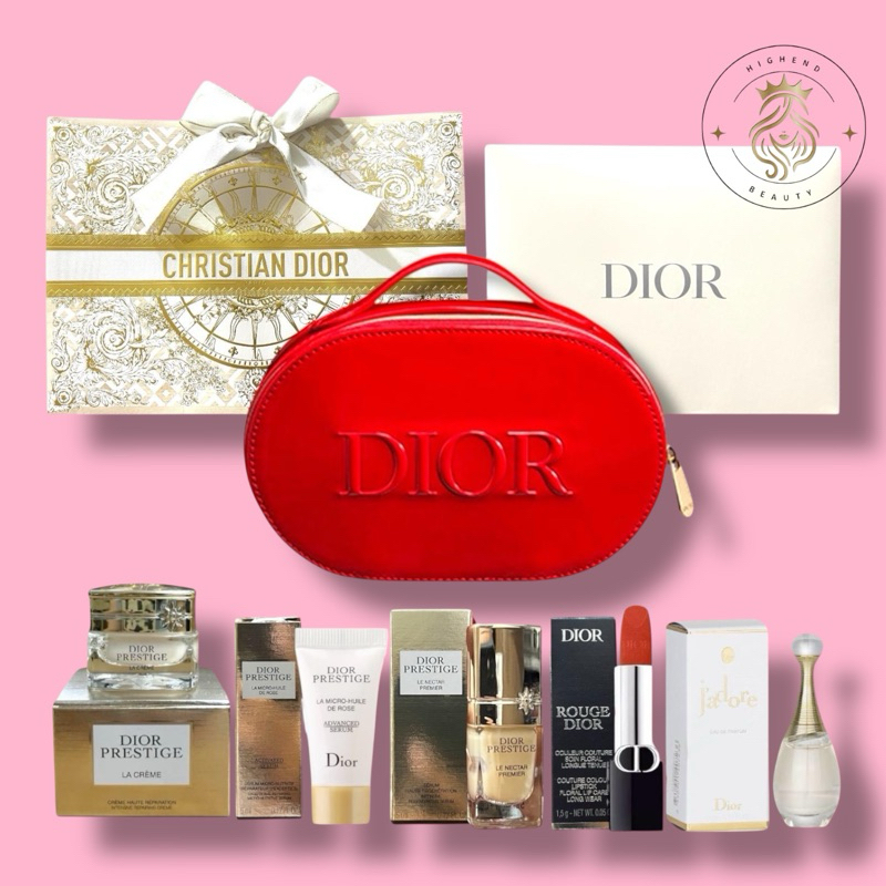 Dior Giftset isi 5item + Vanity Case & Paperbag Limited Edition