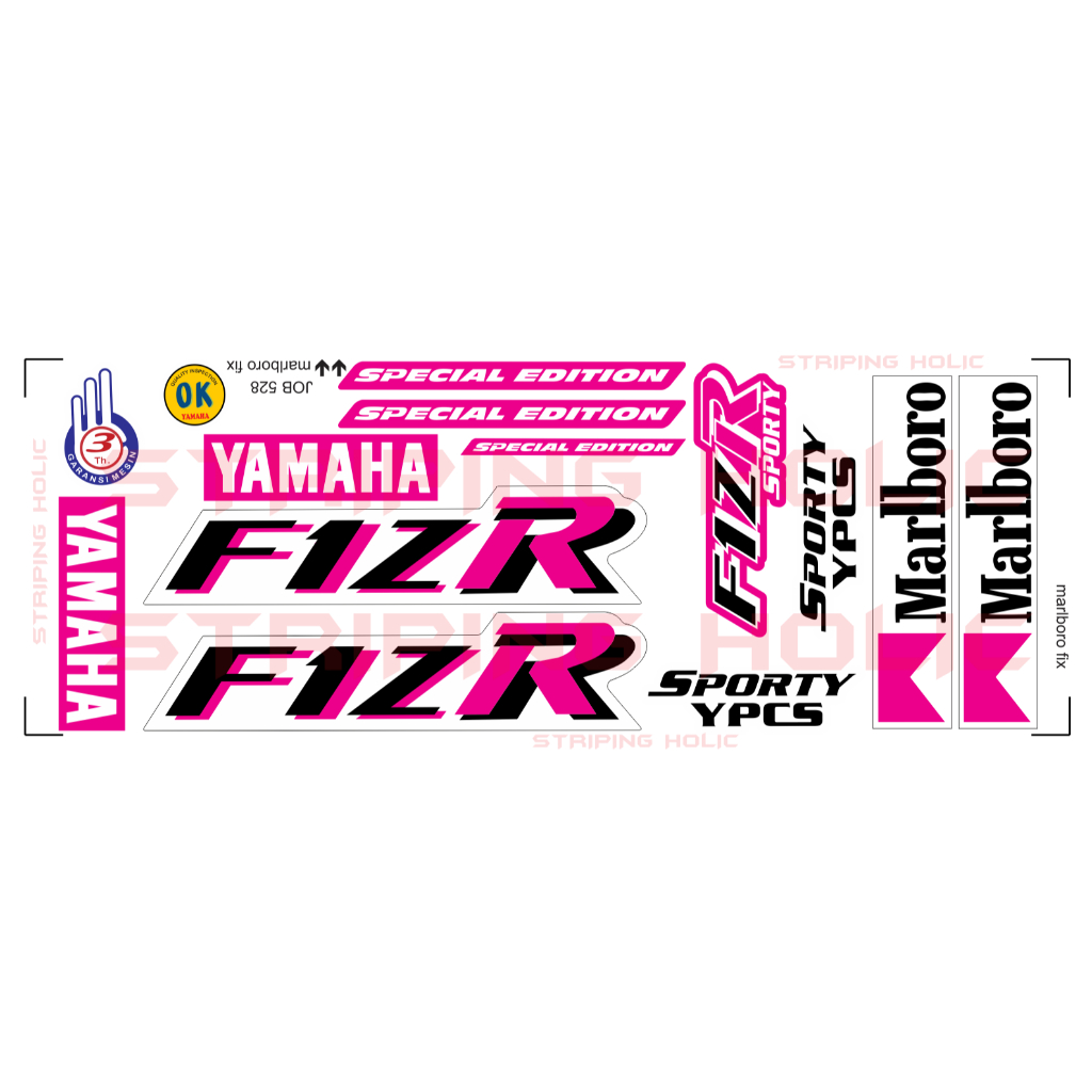 [CUSTOM] STRIPING FIZ R MARLBORO FIZR