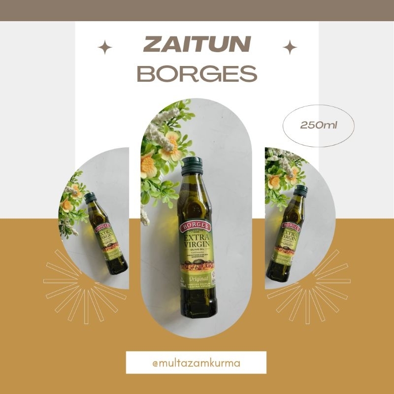 

BORGES OLIVE OIL EKSTRA VIRGIN/250ml/125ml