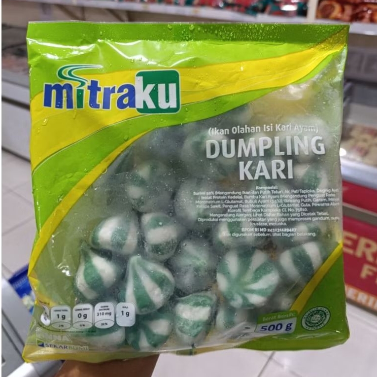 

Mitraku dumpling kari 500gr