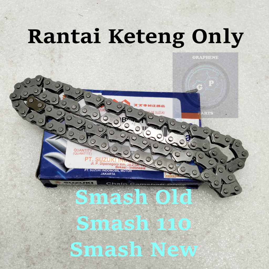 Rantai keteng only Suzuki Smash Old New 110 Kualitas original Presisi Awet kamprat timing