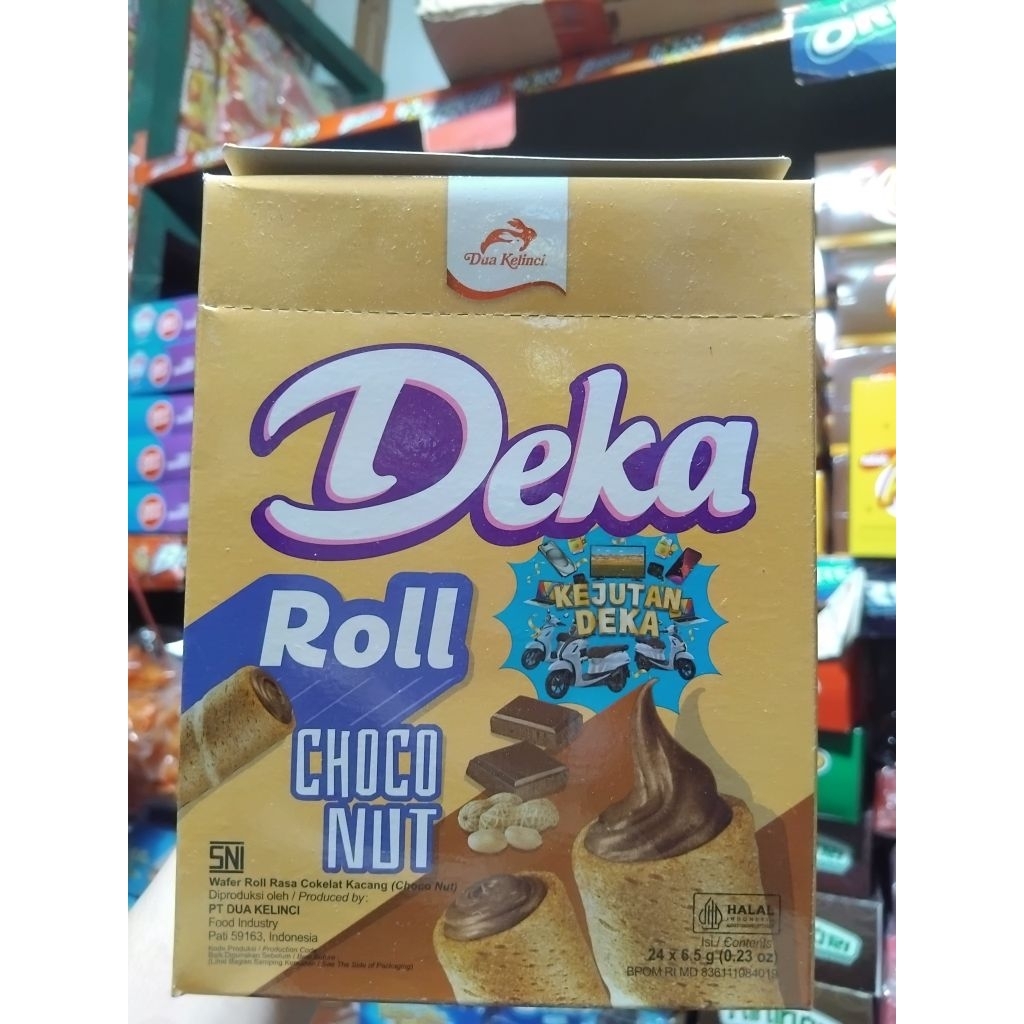 

Deka Wafer Roll ( isi 24 pcs )