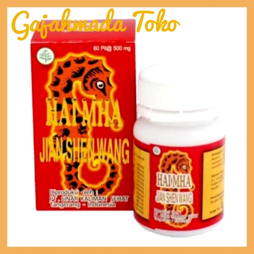 HAI MHA JIAN SHEN WANG ( bpom ) Obat Sirkulasi Darah Stamina Pria - Obat Cina Tradisional