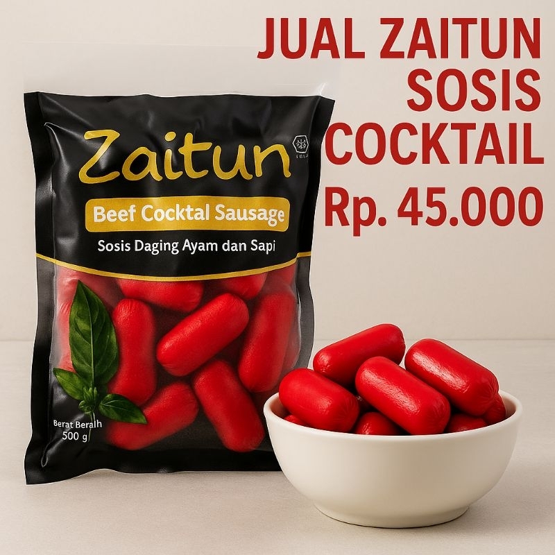 

zaitun sosis beef cocktail 500gr