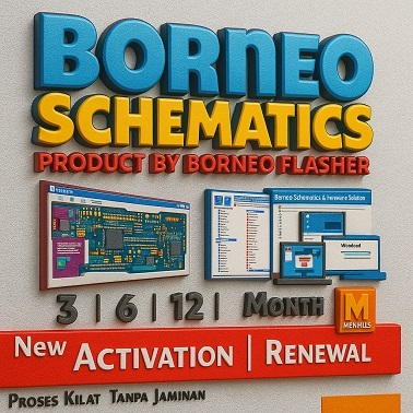 BORNEO SCHEMATIC AND HARDWARE SOLUTION | SMARTPHONE & LAPTOP | ACTIVASI