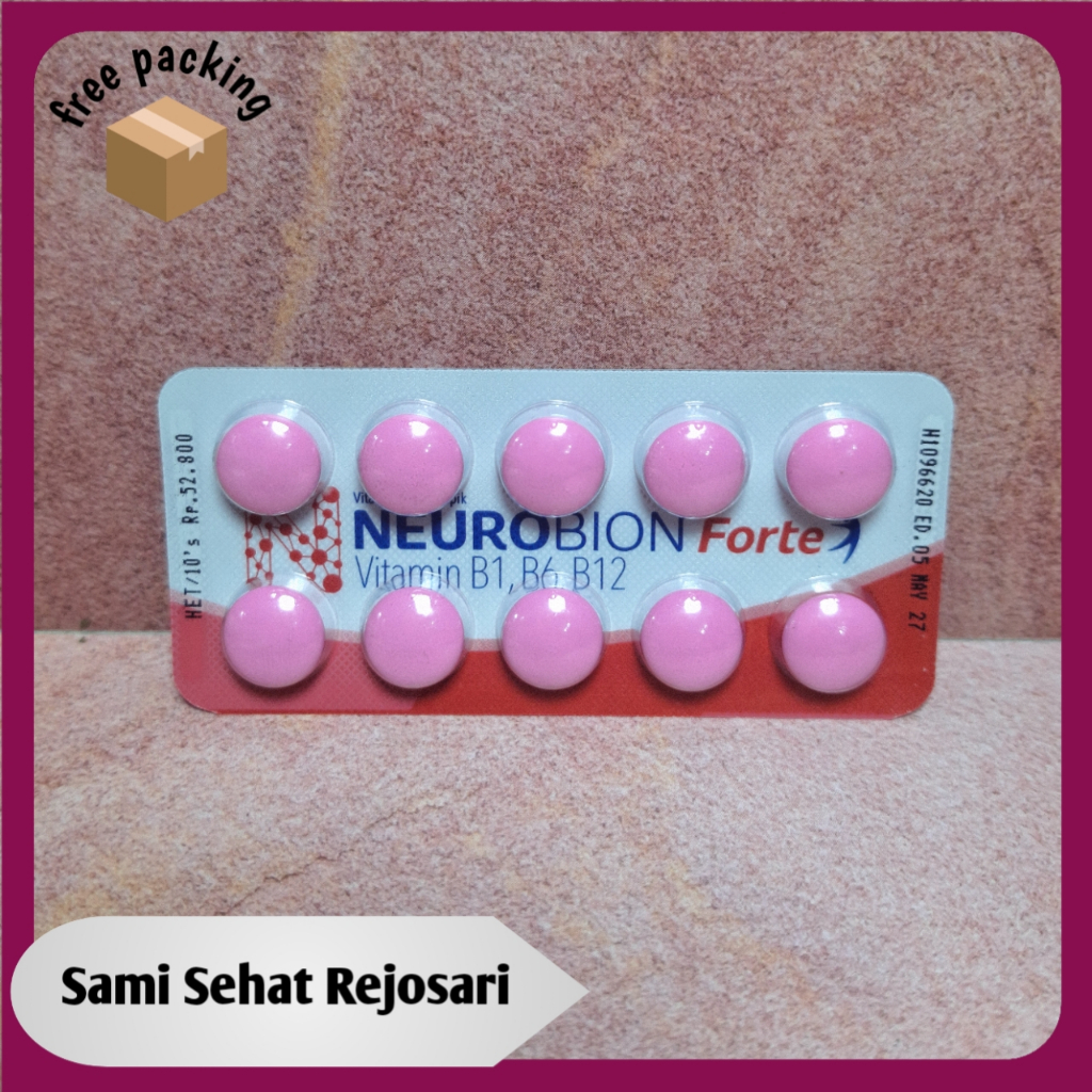 1 strip Neurobion Forte 10 Tablet