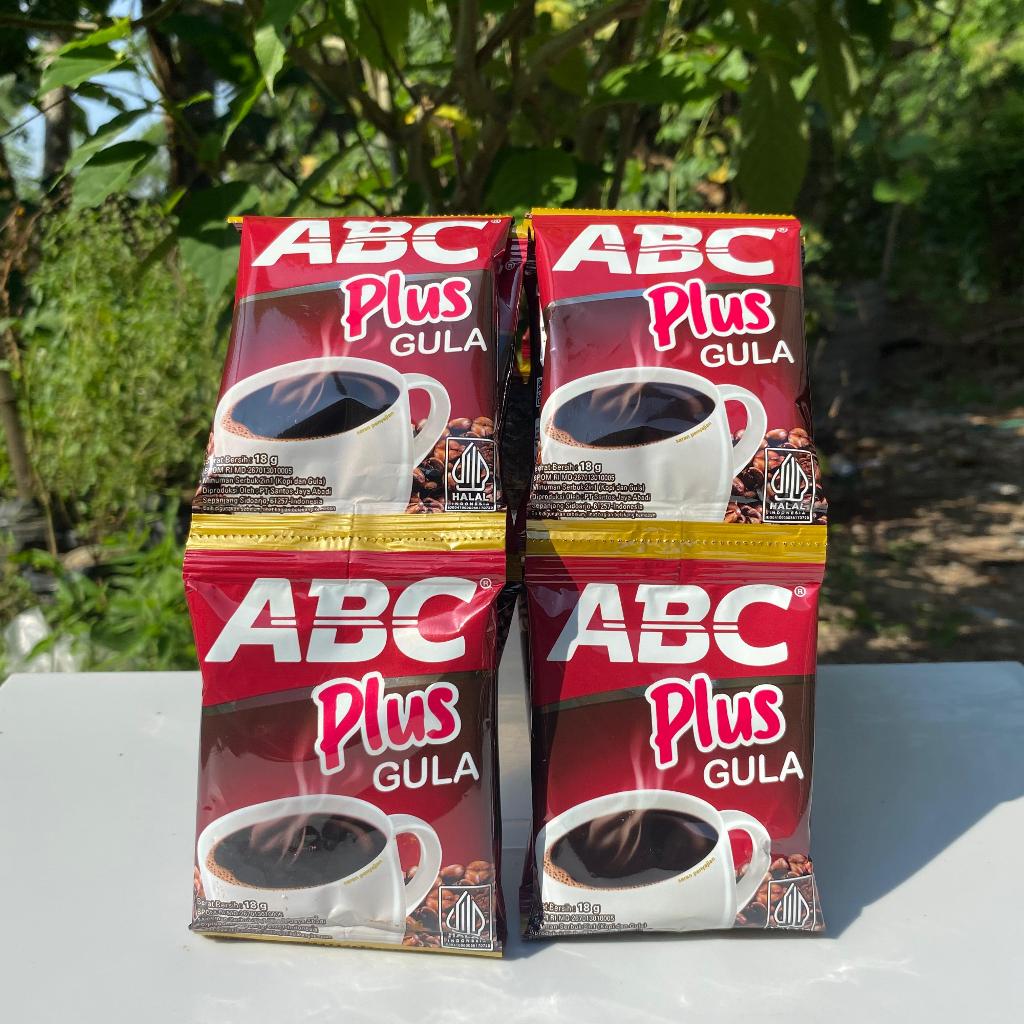 

ABC Plus Gula 18gram Kopi Instan 2in1 Renceng isi 10 Sachet Kemasan Ekonomis Murah Promo