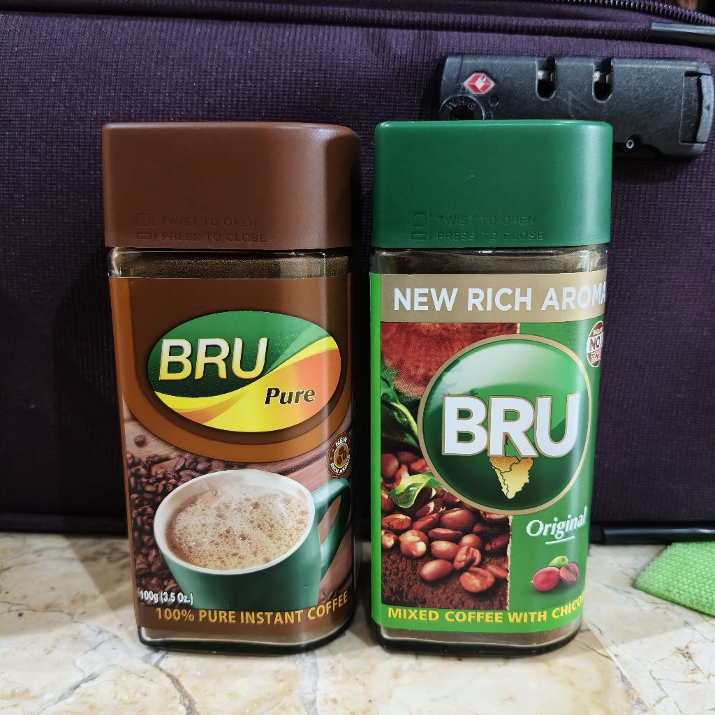 

BRU Pure Coffee Original and Mix Chicory 100gr