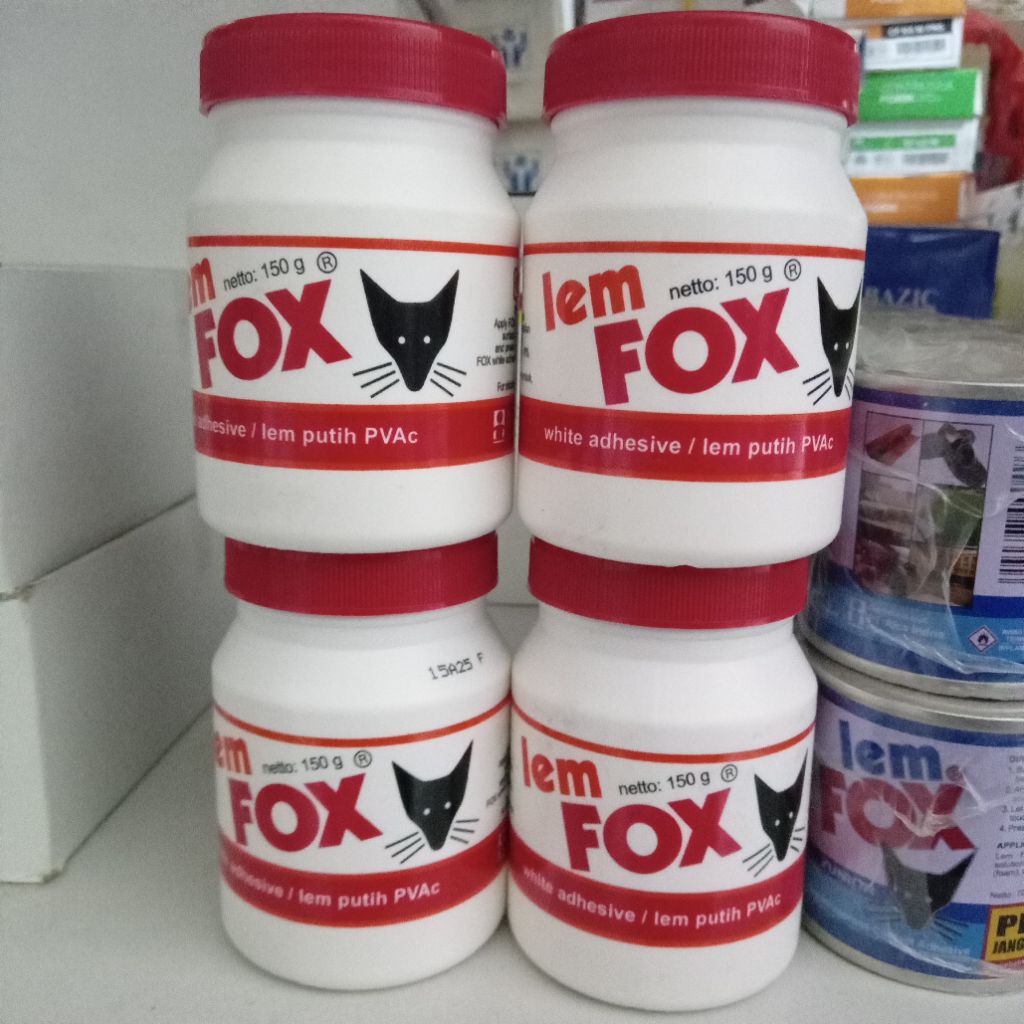 

Lem Fox Putih PVAc Botol 150gr