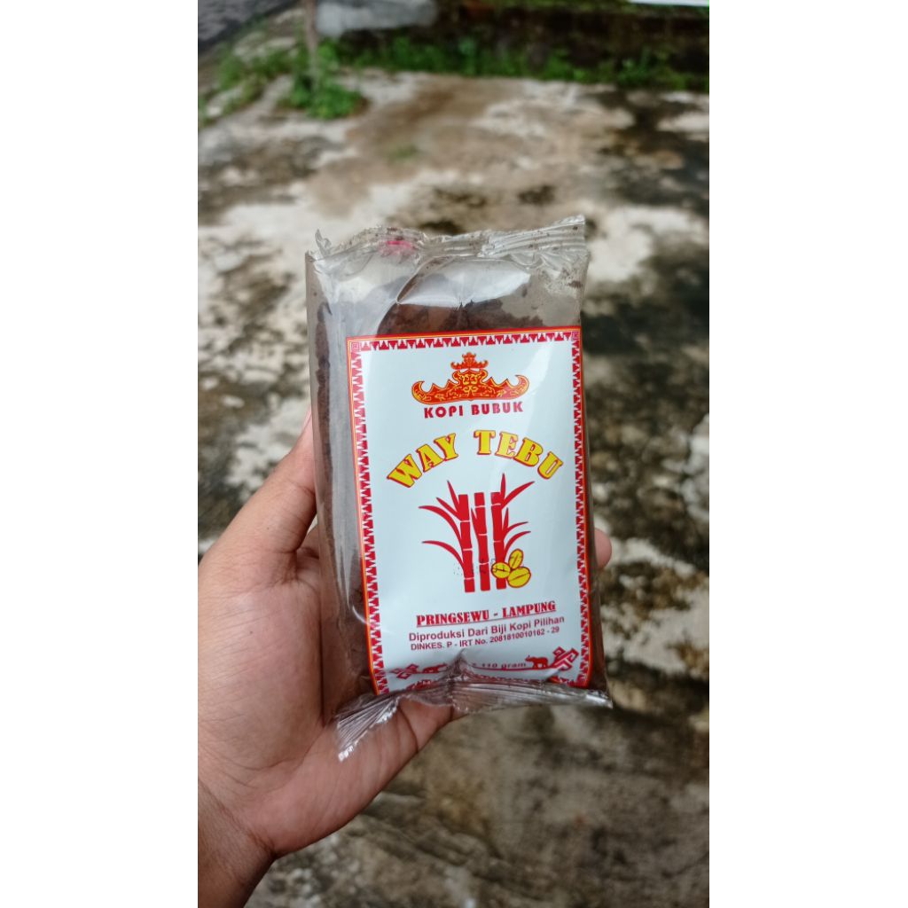 

KOPI WAY TEBU kemasan 110gr // kopi asli Lampung // kopi murah // ecer grosir // termurah