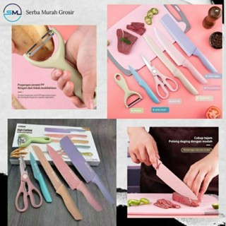 pisau set/pisau dapur/Pisau warna-warni/EAEAABCH