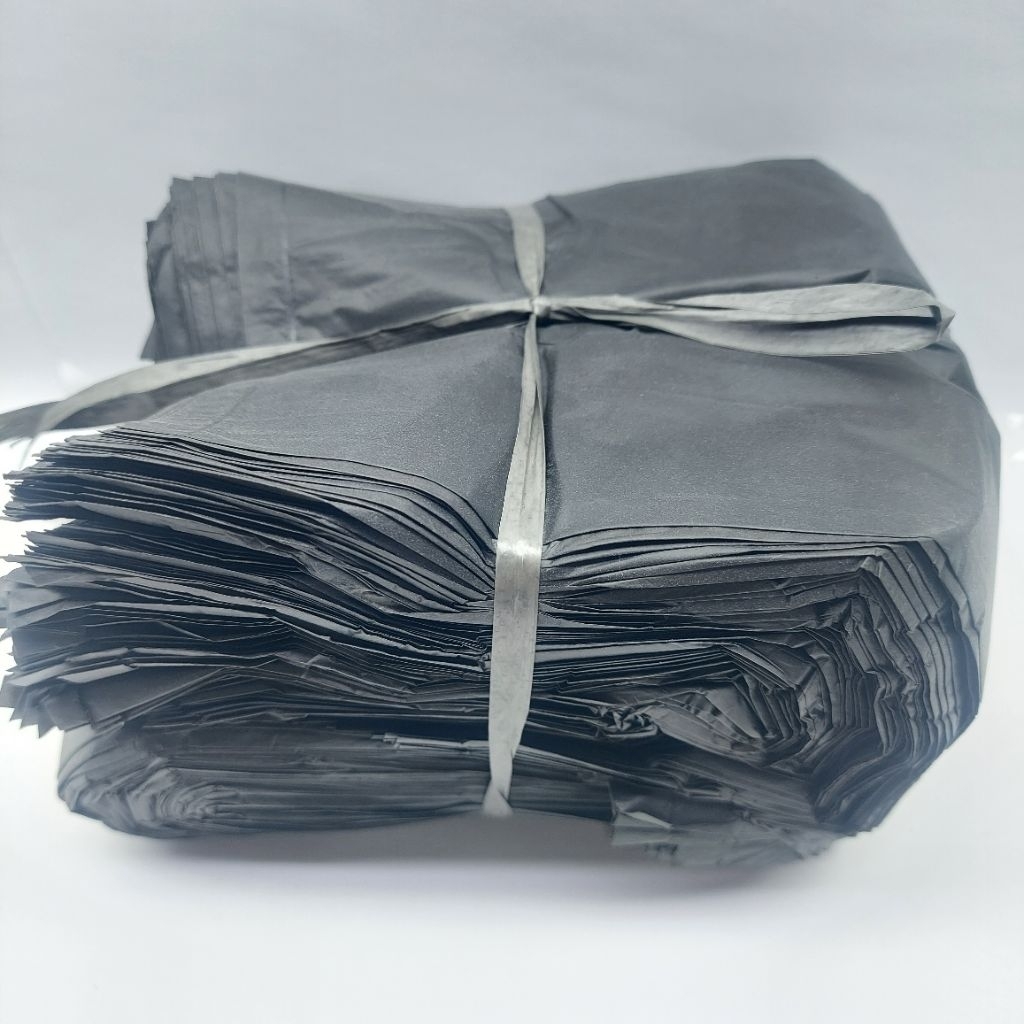 KANTONG PLASTIK HITAM BIASA UK24(HRG 1KG)