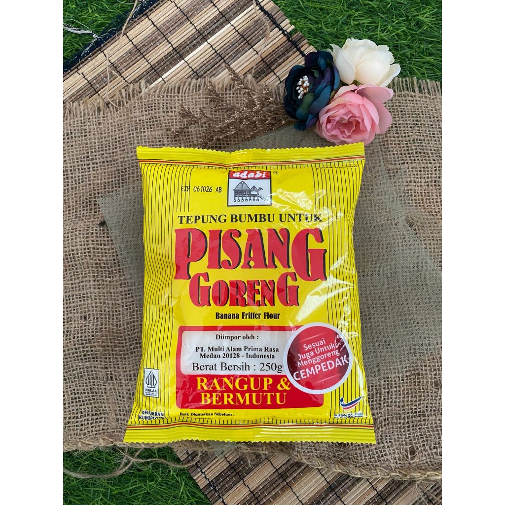 

Adabi tepung pisang goreng