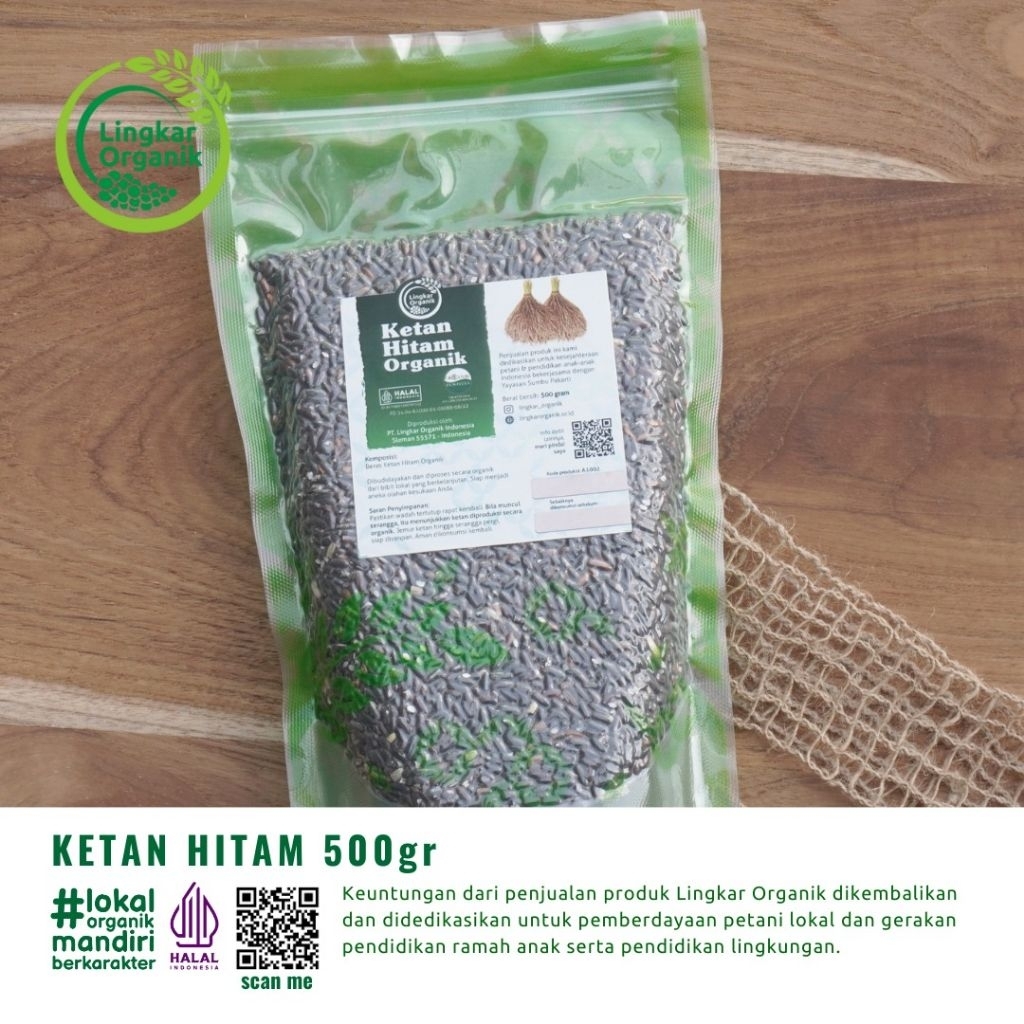 

Ketan hitam organik 500gr | Banjarmasin