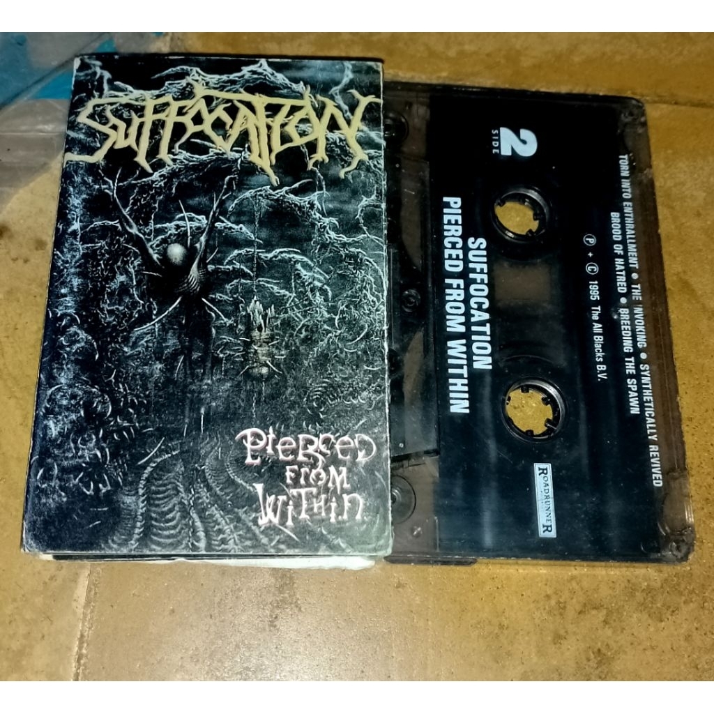 kaset pita:Suffocation-Pierced From Within