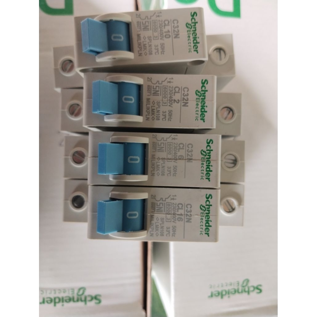 MCB SCHNEIDER BIRU PLN 1 PHASE 2A-40A