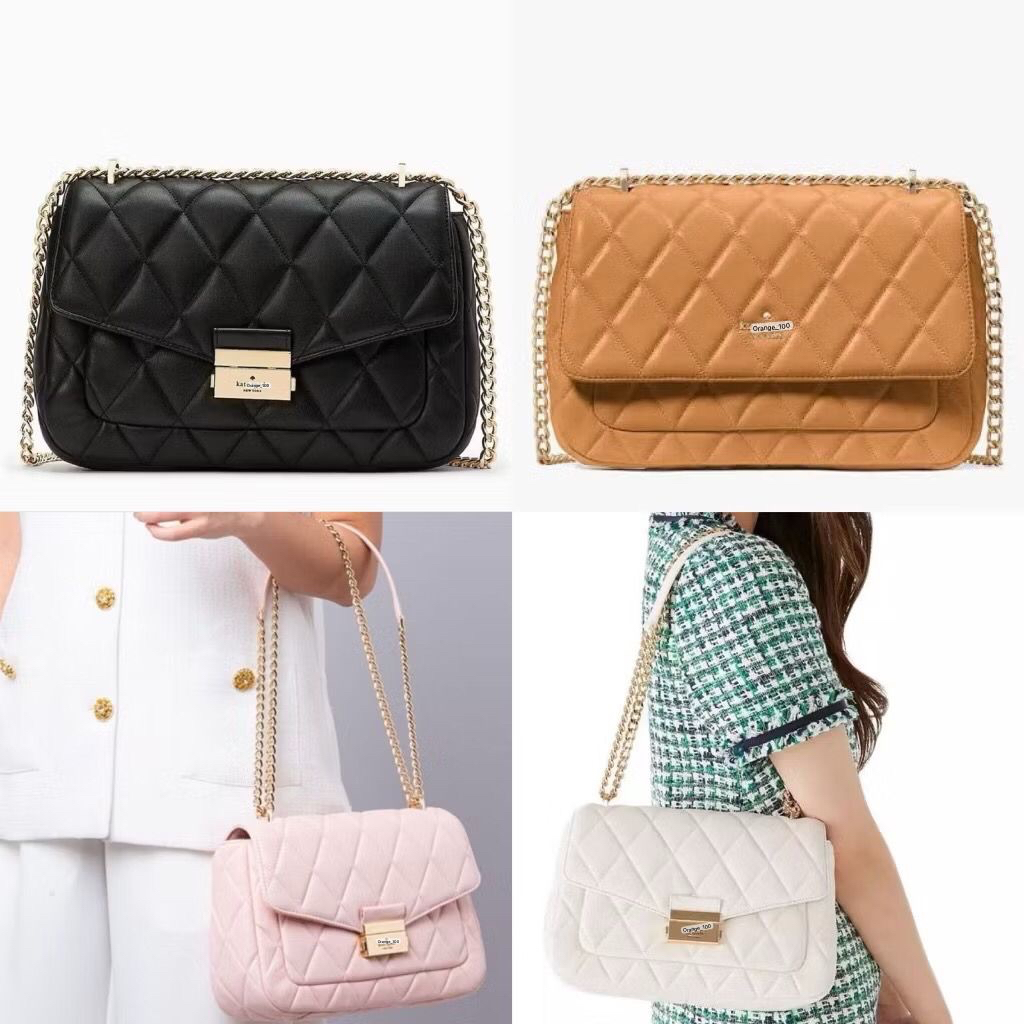 TAS WANITA KS CAREY SMOOTH QUILTED LEATHER MEDIUM ORIGINAL