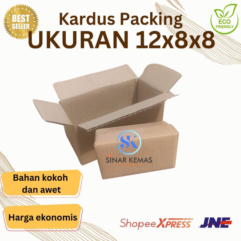 

Kardus dus packing 12x8x8cm | kardus kemasan| kardus online shop |box packing online