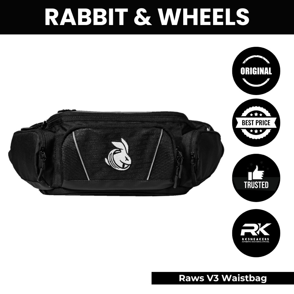 Rabbit & Wheels Raws V3 Waistbag 100% Authentic