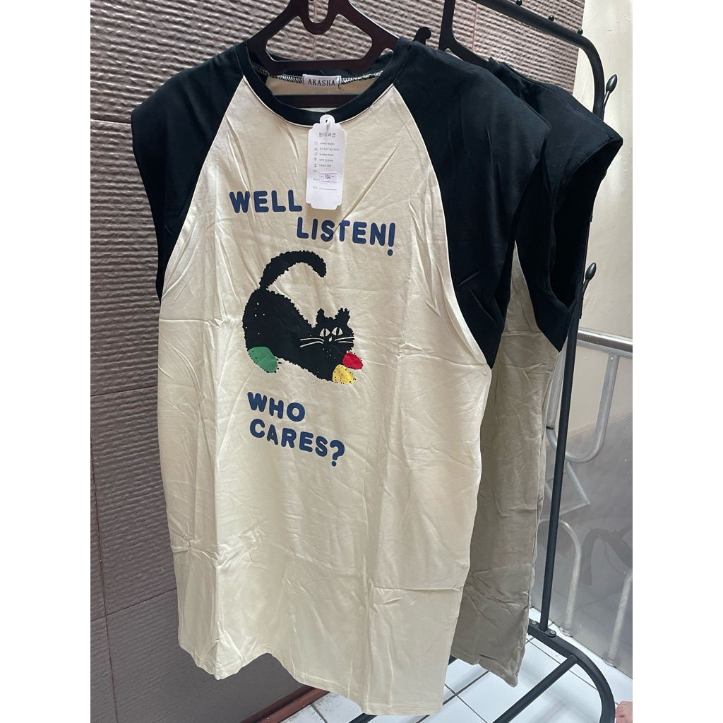 Baju Daster Kaos Kutung | Baju Kaos Wanita