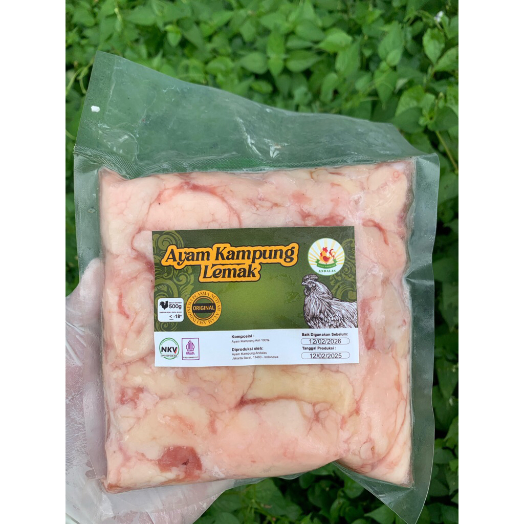 

Lemak Ayam Kampung 500 Gram