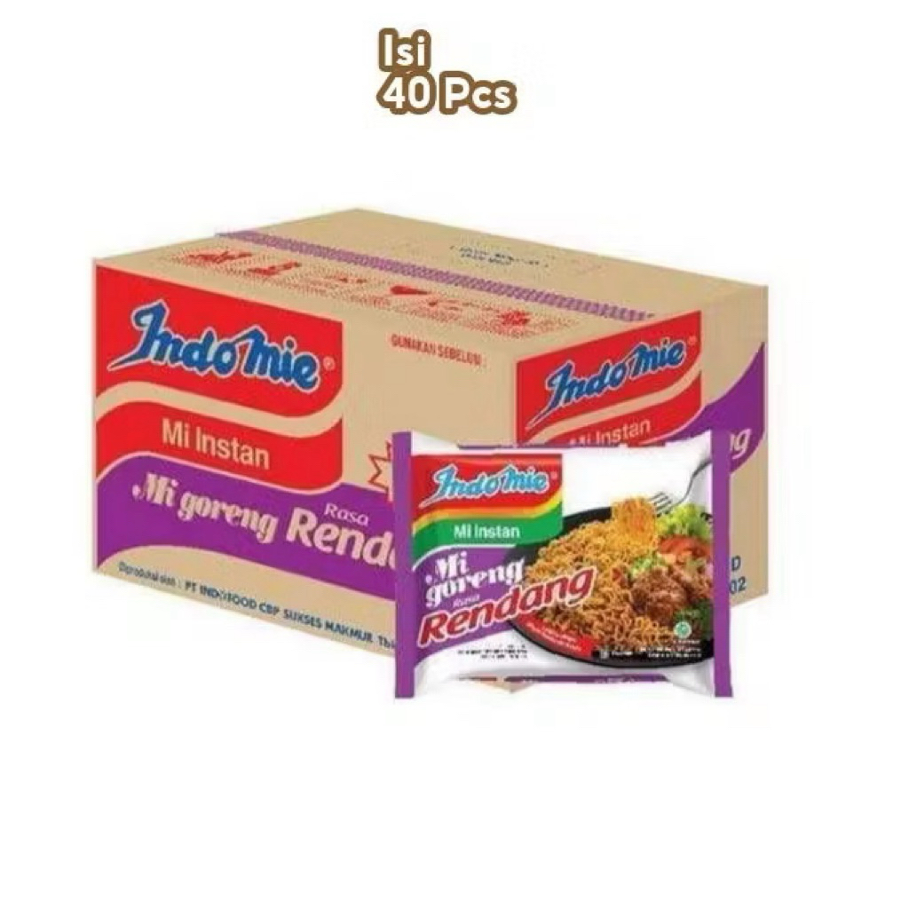 

Indomie goreng rasa Rendang 1 dus