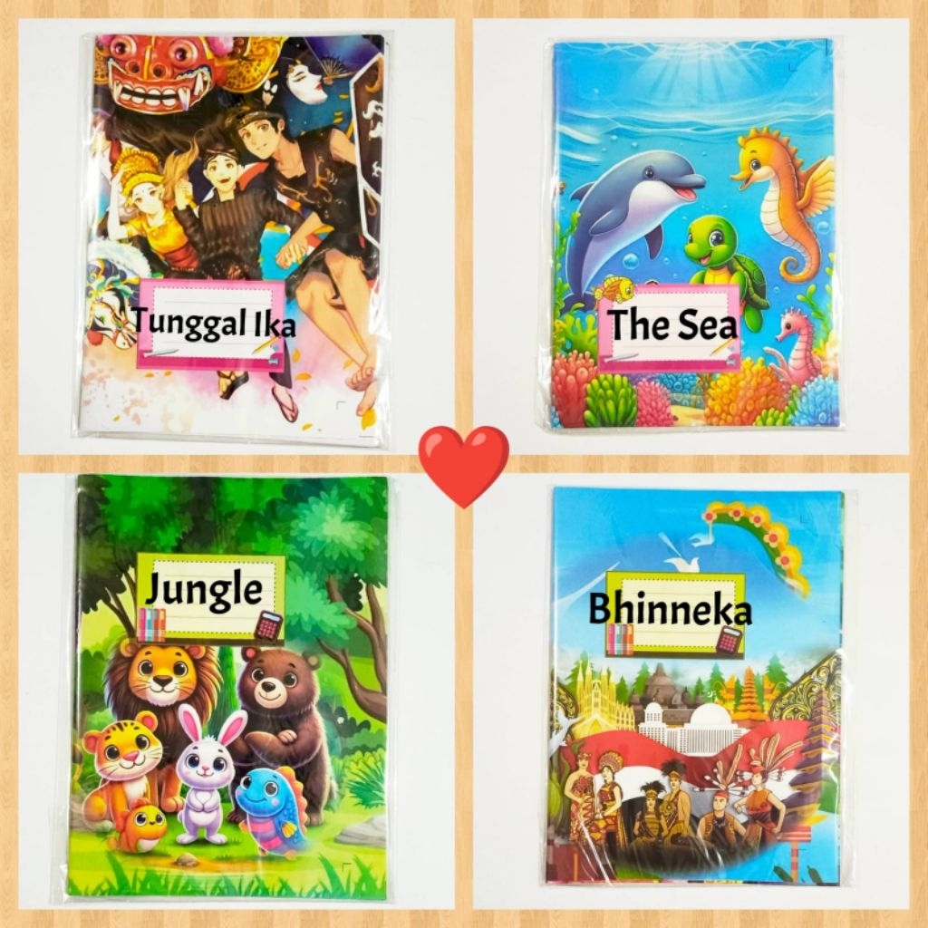 

Sampul buku / book cover uk kwarto, Bisa untuk buku SIDU ( +-20 lembar)