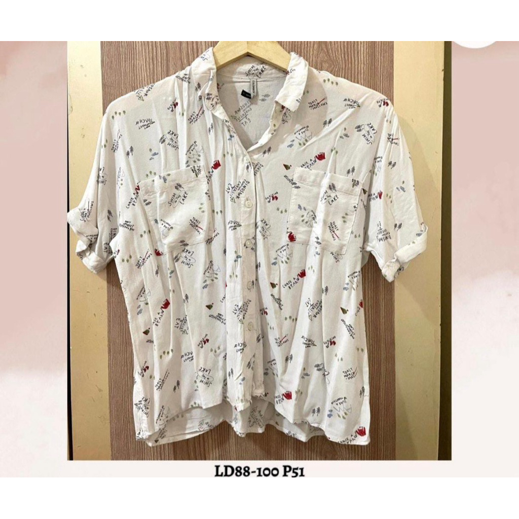 preloved kemeja kerah colorbox putih