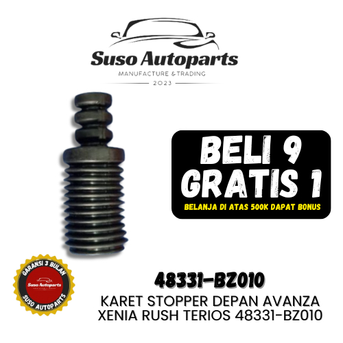 KARET STOPPER DEPAN AVANZA XENIA RUSH TERIOS 48331-BZ010
