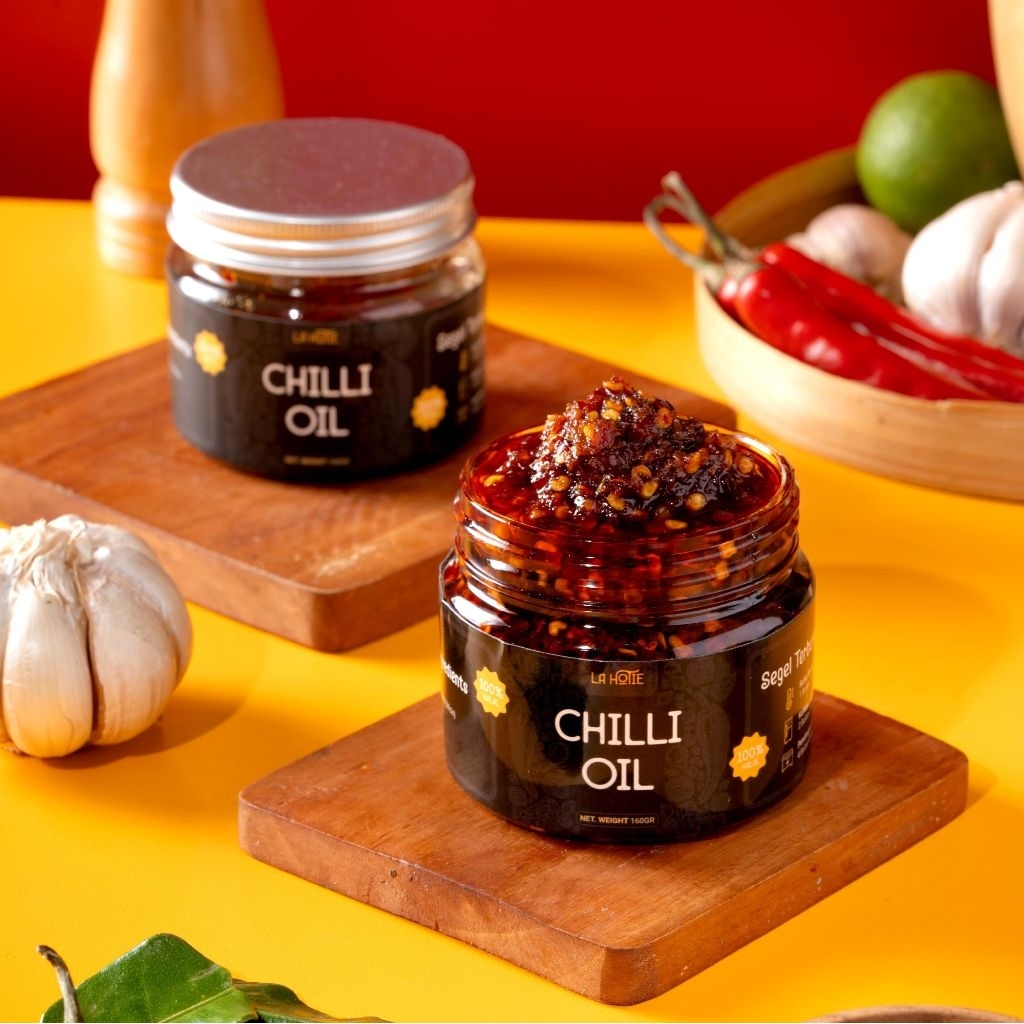 

chilli oil (160gram) la hotie
